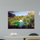 Krka river with waterfalls, cascades Wall Mural