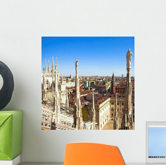 Panorama from Duomo Roof Wall Decal