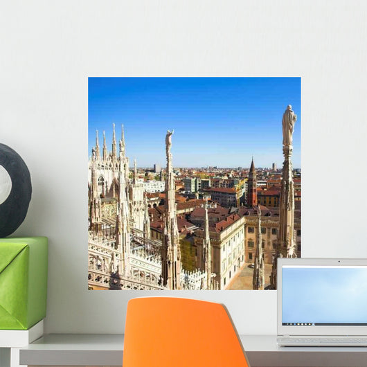 Panorama from Duomo Roof Wall Decal