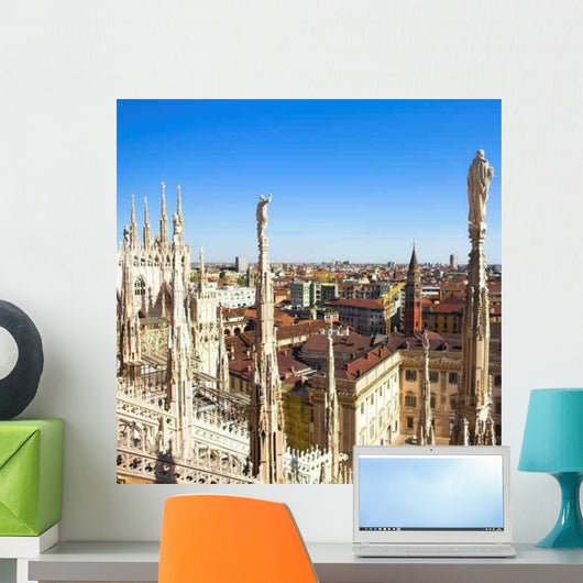 Panorama from Duomo Roof Wall Decal