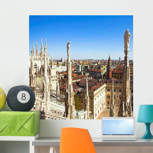 Panorama from Duomo Roof Wall Decal