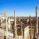 Panorama from Duomo Roof Wall Decal
