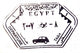 Passport Stamps Wall Decal