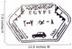 Passport Stamps Wall Decal
