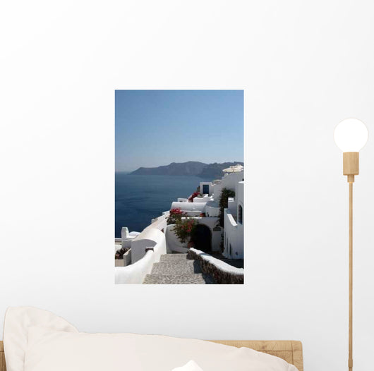 Exquisite Hotel over Sea Wall Decal