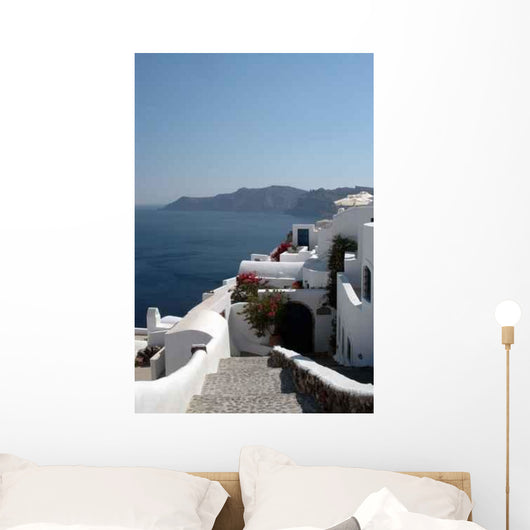 Exquisite Hotel over Sea Wall Decal