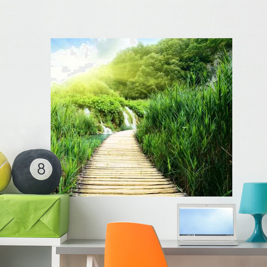 Wood Way Forest Wall Decal