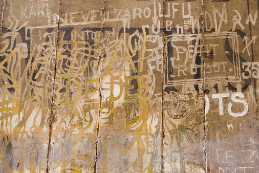 French Graffito Wall Mural