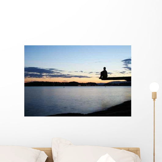 Dock Dusk Wall Decal