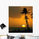 Tropical Sunset Wall Decal Design 6
