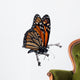 Isolated Monarch Butterfly on a Branch Wall Decal