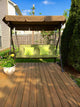 Patio with swing Wall Mural