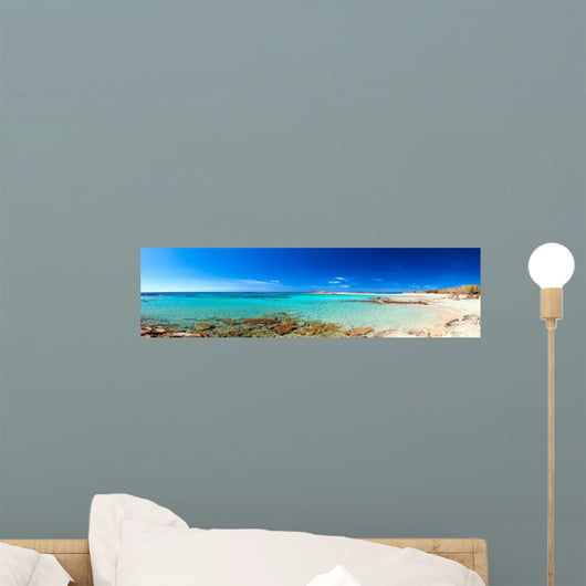 Elafonisi Beach Panorama Wall Mural