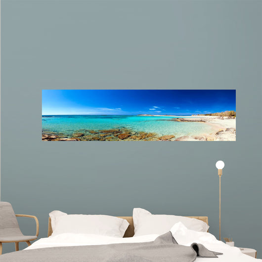 Elafonisi Beach Panorama Wall Mural