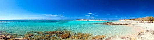 Elafonisi Beach Panorama Wall Mural