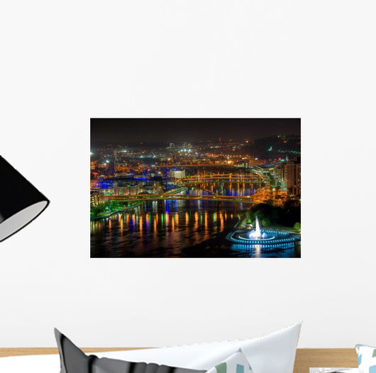 Allegheny River Pittsburgh Wall Decal
