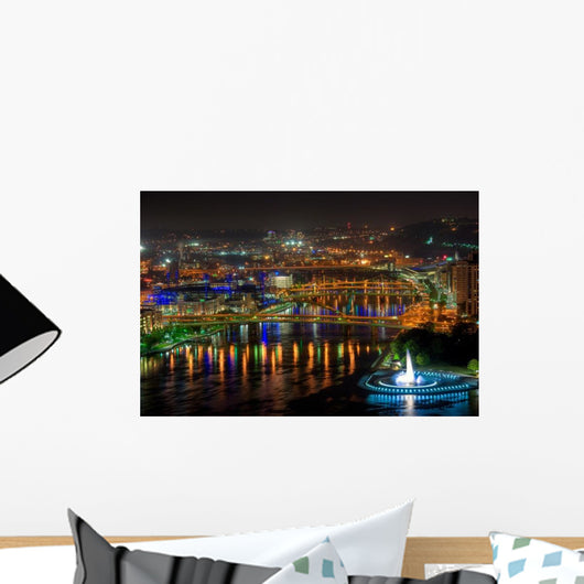 Allegheny River Pittsburgh Wall Decal