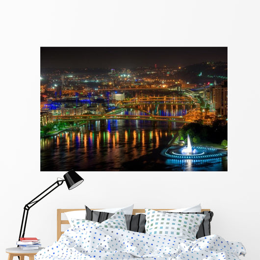 Allegheny River Pittsburgh Wall Decal