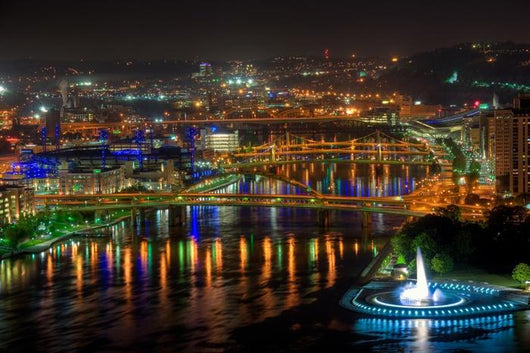Allegheny River Pittsburgh Wall Decal