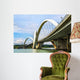 JK Bridge in Brasilia, capital of Brazil. Wall Mural