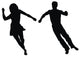 Dancers Wall Decal
