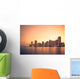 Beautiful Sunset over Miami Wall Decal