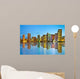 Beautiful Miami Florida Skyline Wall Decal