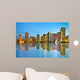 Beautiful Miami Florida Skyline Wall Decal