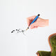 Hand with fountain pen Wall Decal