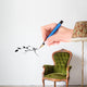 Hand with fountain pen Wall Decal