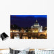 Vatican Night from Ponte Wall Decal