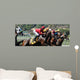 race horses coming out of the gate Wall Mural