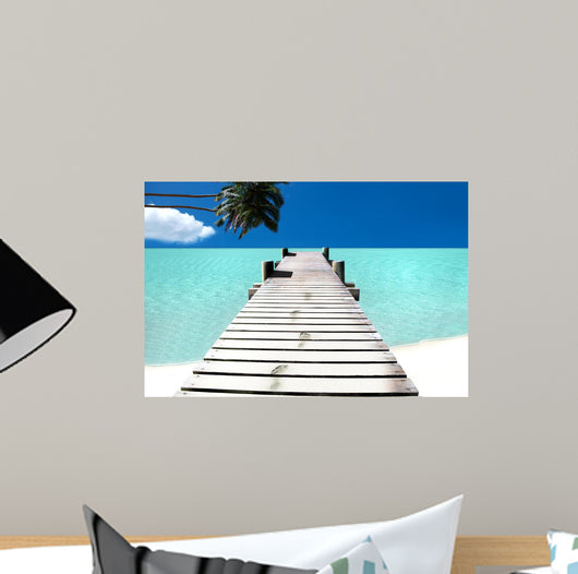 Tropical Island Wall Mural