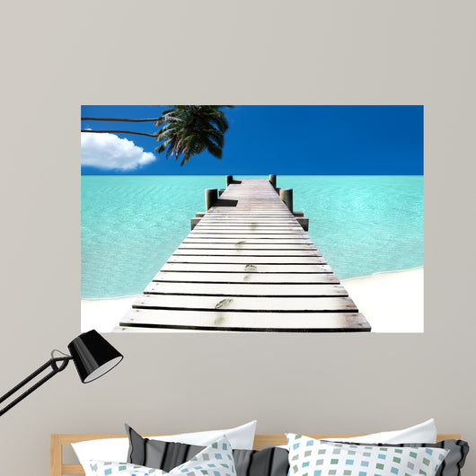 Tropical Island Wall Mural