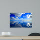 Reflected Cloudy Skies Wall Mural