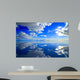 Reflected Cloudy Skies Wall Mural