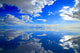 Reflected Cloudy Skies Wall Mural