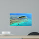 Aerial Green Island Reef Wall Decal