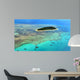 Aerial Green Island Reef Wall Decal