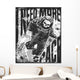 Skull Astronaut Suit Hand Wall Decal