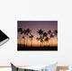 Hawaiian Sunset Wall Decal Design 2