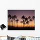 Hawaiian Sunset Wall Decal Design 2