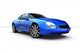 Blue Sports Car Wall Decal