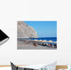Amazing Beach Santorini Wall Mural