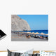 Amazing Beach Santorini Wall Mural