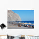Amazing Beach Santorini Wall Mural