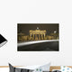 Brandenburg Gate at night Wall Mural