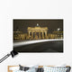 Brandenburg Gate at night Wall Mural