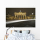 Brandenburg Gate at night Wall Mural
