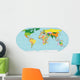 Map of World Wall Decal